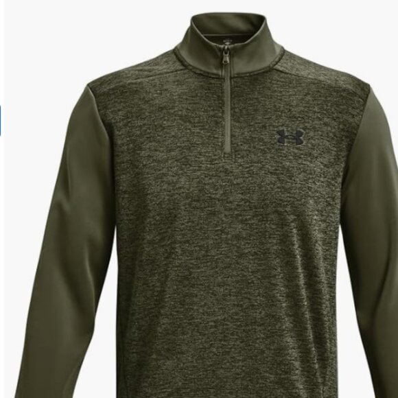 Under Armour Men's Fleece Twist Quarter Zip -Size 2XL - Picture 3 of 6